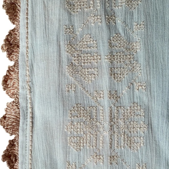 Jonathan Simkhai semi-sheer off white
Embroidered Side Slit Pants Size Small - Picture 10 of 12